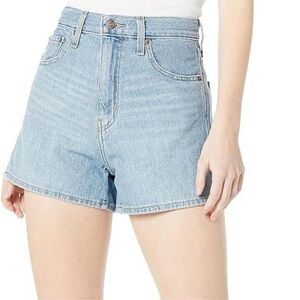 Levi’s high loose denim shorts